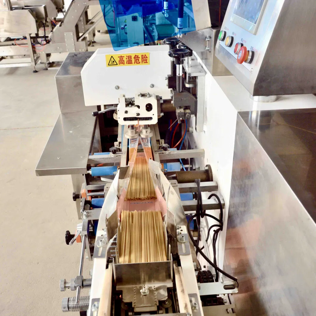 Automatic Baby Noodles Cutting Sealing Packaging Horizontal Machine Spaghetti Automatic Bagging System Food Packaging Machines