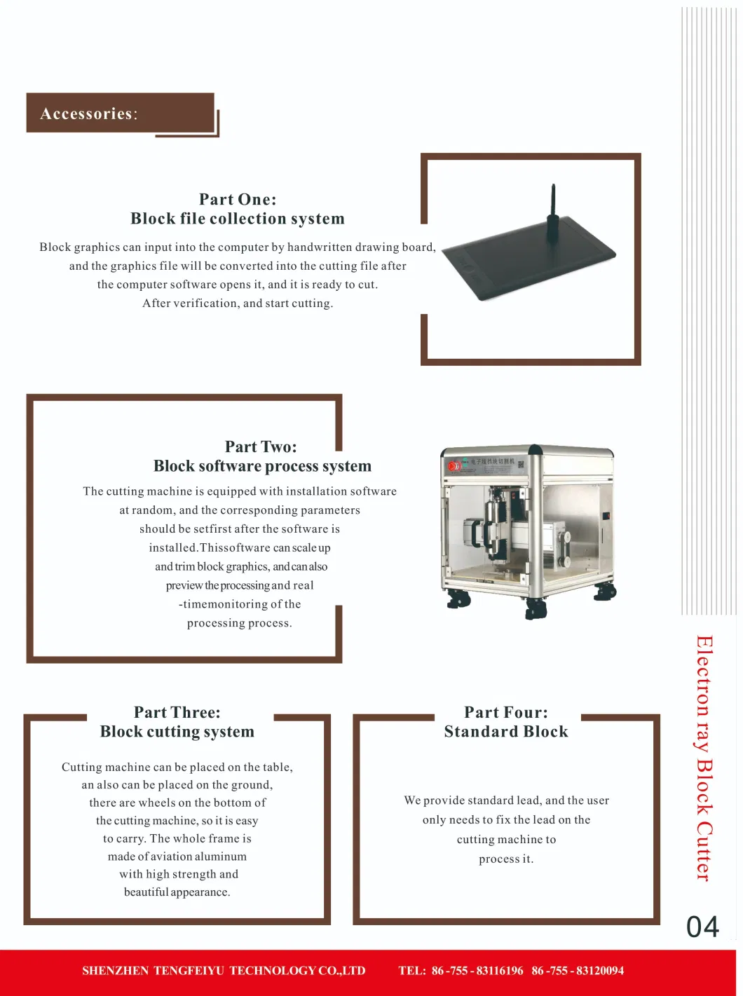 Create Electron Ray Block Cutter for High-Density Foam Radiotherapy