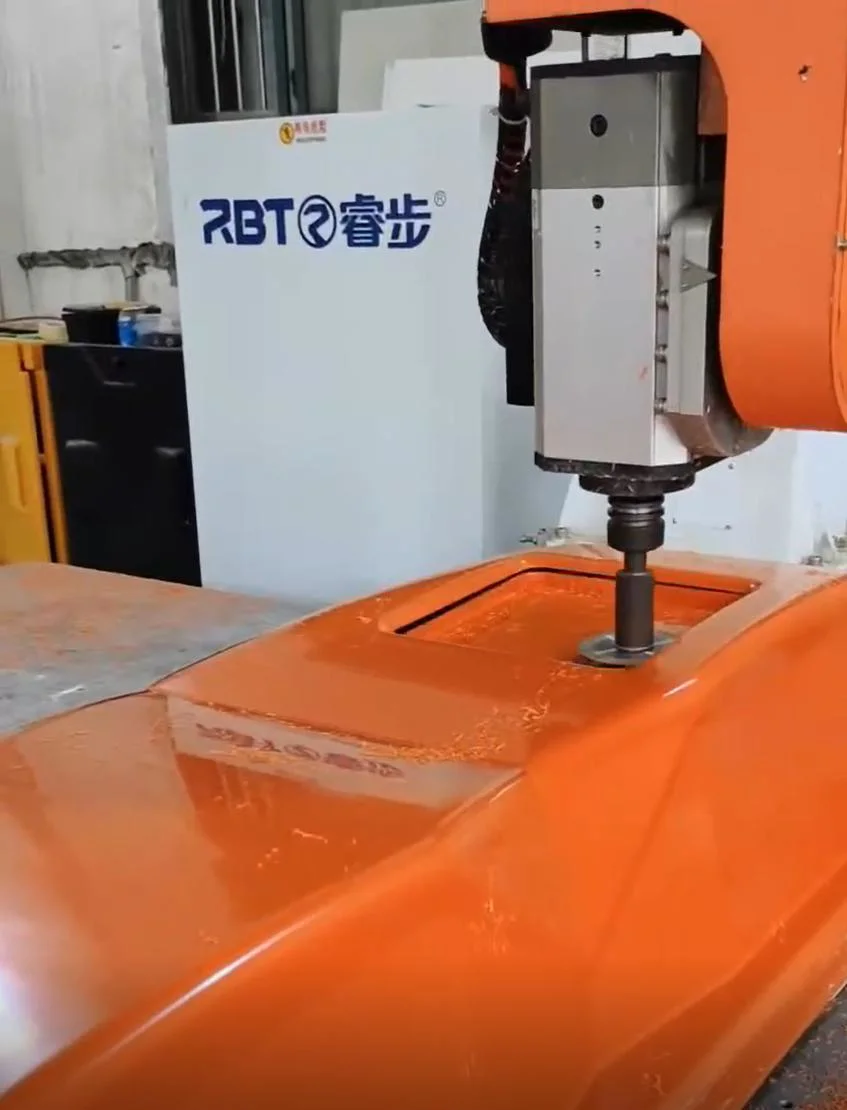 Rbt 5 Aixs CNC Router for Thermoforming Plastic Vacuum Formed Parts