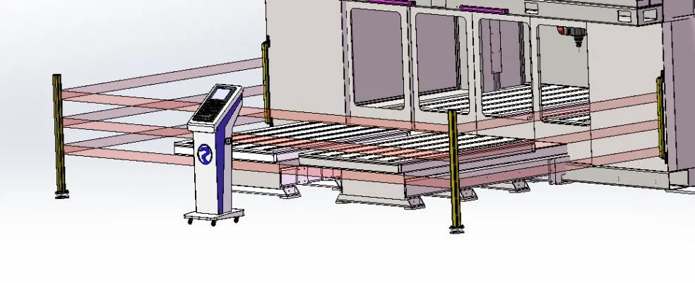 5 Axis Twin Table CNC Router for Glass Carbon Fiber Reinforced Plastic Manufacturing Cfrp Gfrp