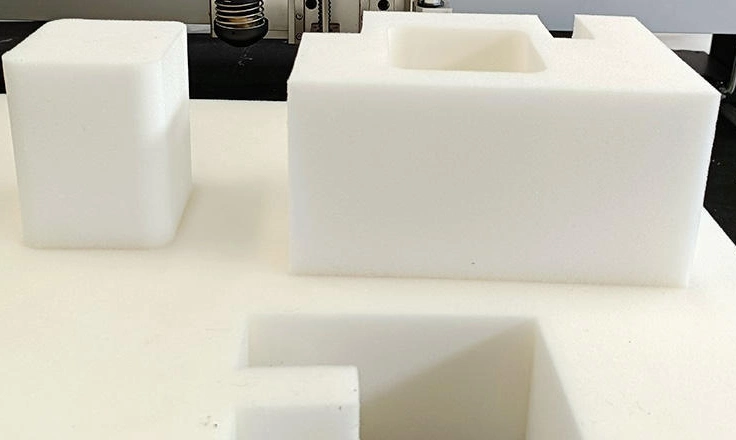 CNC Digital Knife Blade Cutter for EVA PE Foam Sponge Cotton Fabric Leather Cloth PVC Rubber Gasket