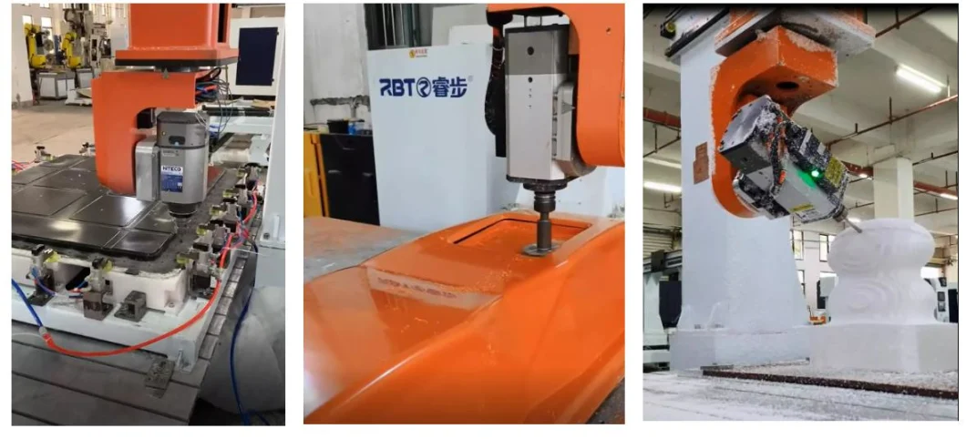 Rbt 5 Aixs CNC Router for Thermoforming Plastic Vacuum Formed Parts