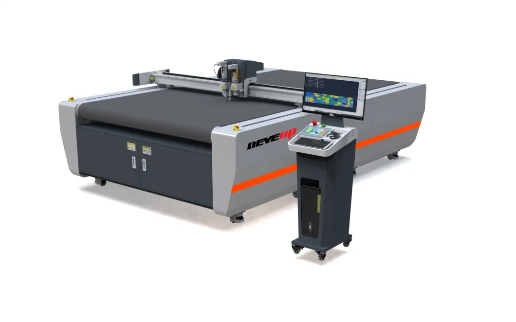 CNC Digital Cutter for Fabric Fiberglass Carbon Fiber Glass Fibre Cloth Film Leather Garment Label Carpet Rubber Gasket EVA EPE Pet Foam