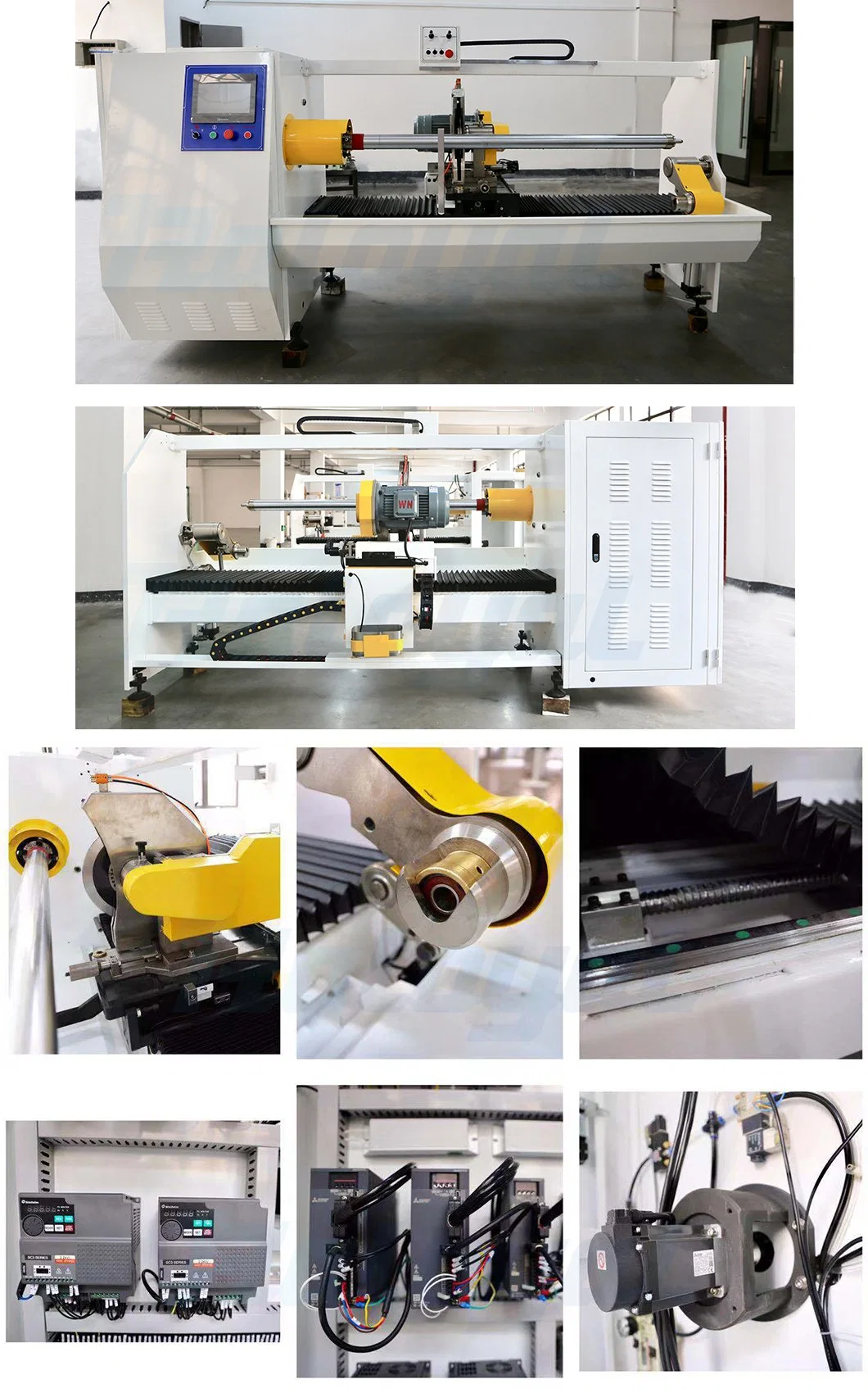 Industrial Packaging Machinery Parts Foam Tape Cutting Slitting Machine