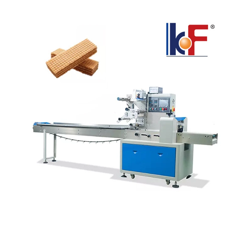 Kefai Automatic Food Pillow Bag Horizontal Packaging Flow Motion Wrapping Machine