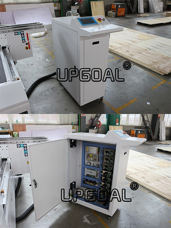 Large CNC Oscillating Knife Cutting Machine with Rotating Tool for PVC/Acrylic/Carbon Box/3m Foam