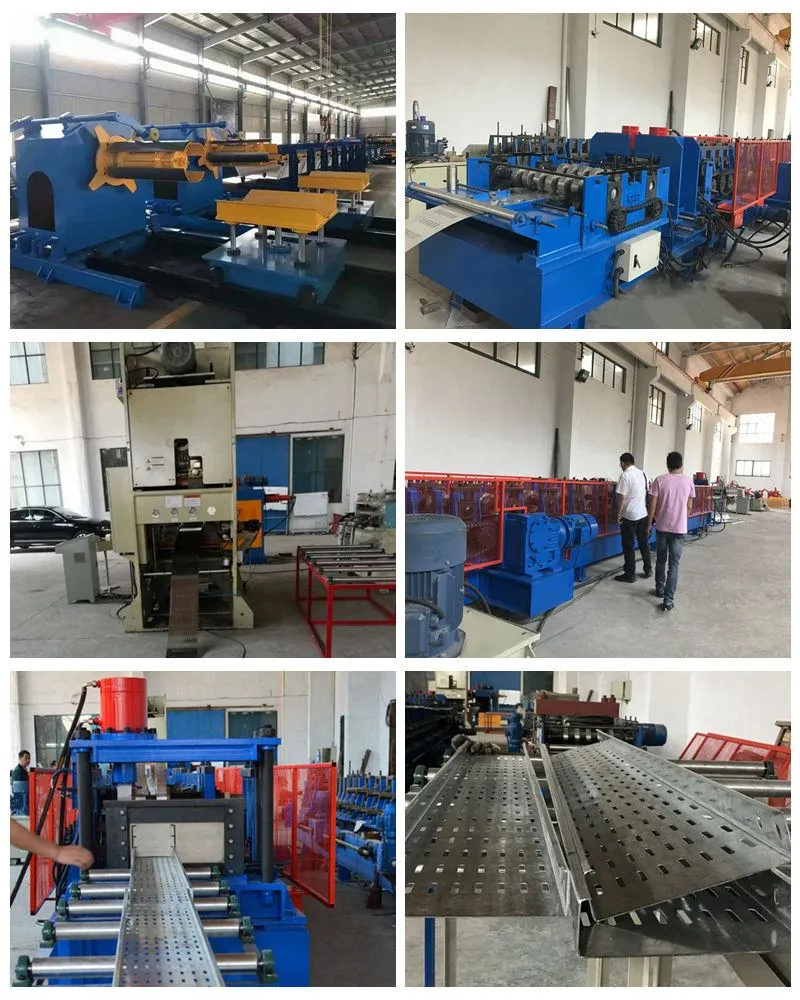 High Safety Level High-Accuracy Guardrail Processing Furniture Industry Cable Tray Punching Machine