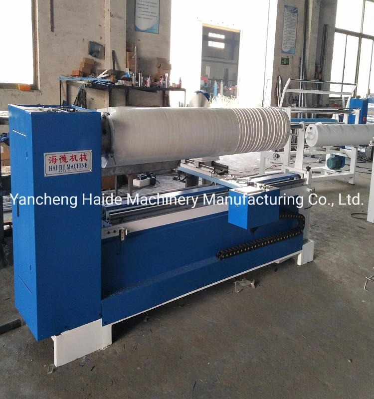 Mattress Fabric Rolling Slitting and Cutting Machine