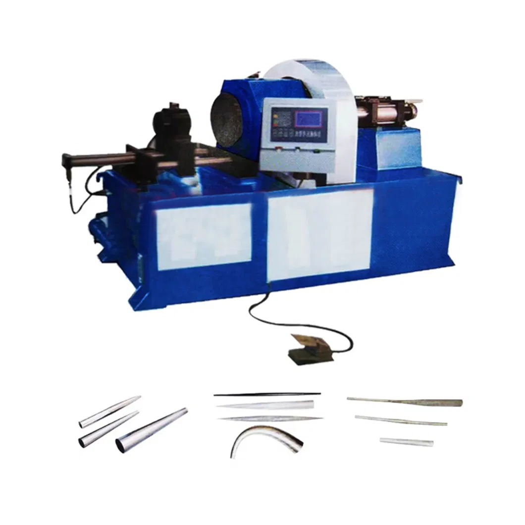 Rectangular Tube End Shrinking Equipment Square Pipe Swaging Machine for Furniture Tubulars Processing