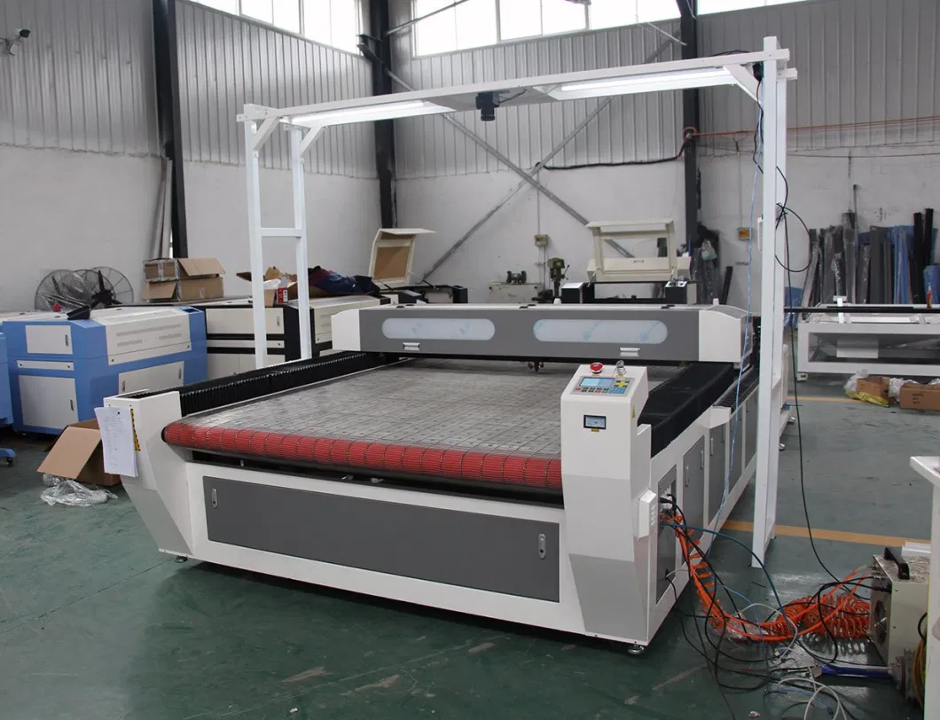 Auto Feeding Table CNC Laser Cutter for Fabric Leather Shoe Cloth Garment Fiberglass Carbon Fiber Fibre EVA Foam