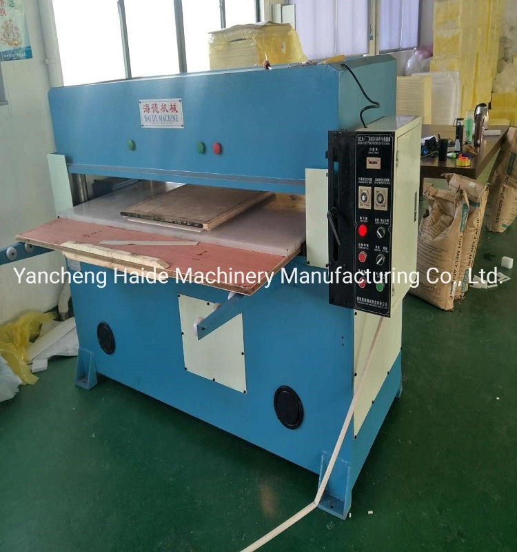 Four Column Latex Foam Sheet Press Cutting Machine