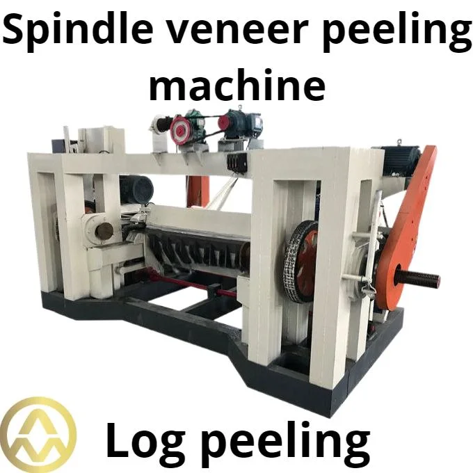 Spindle Plywood Veneer Peeling Machine China Made