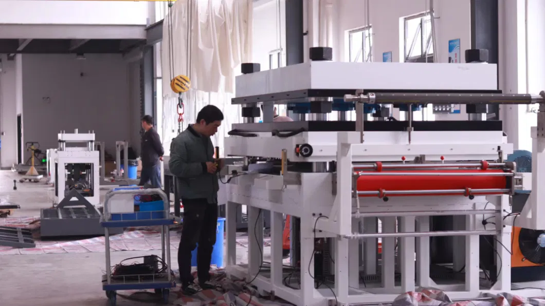 Automatic Plastic Film, Foam Tape, Label Paper Roll to Sheet Cutting Machine