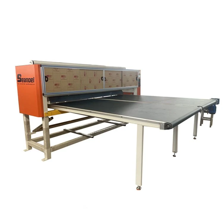 Cutting Machine Cutting Foam Waste and Mattress Waste Machine Cloth Cutting Machines with Flat Conveyor Belt