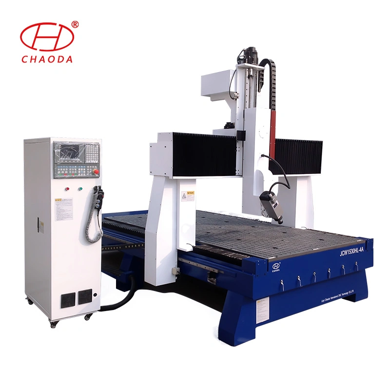 CNC Router Engraving Machine Spindle Rotates 180 Degree for 2D 3D Woodworking