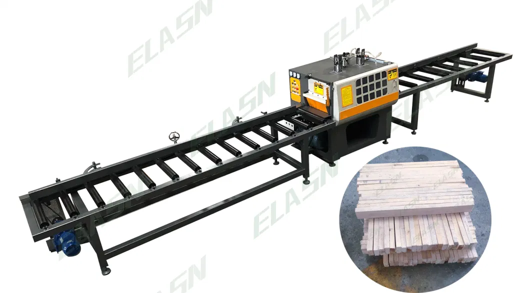 Wood Timber Cutting Multi Saw Plank Cutter Saw Machine Muti Rip Saw Machine Square Multi Blade Saw