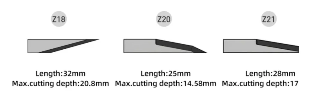 Good Price Tungsten Carbide Zund Cutter V Grooving for Cardboard/Foam Board/Rubber