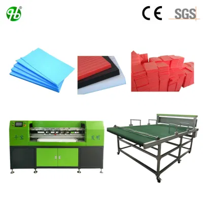  Máquina de corte rodillos de espuma EPE PE EPE XPE CNC fresa de espuma espuma EPE Máquina de corte automático de la hoja de corte horizontal Verital máquina cortadora longitudinal de la hoja de espuma Roll