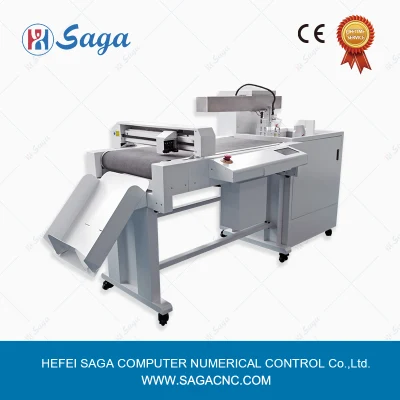  Alimentación automática de hoja de papel Cortador Packagingdie contorno gráfica digital