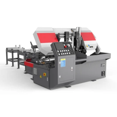  Banda de Metal industrial vertical horizontal vio Nc CNC Máquina de corte de sierras de banda automático