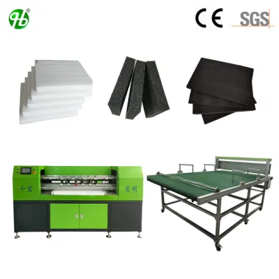  Horizontal de alta eficiencia de máquina de corte de espuma de polietileno para la EPE XPE rollos de hojas de espuma de polietileno Tablas de la cortadora de esponja de corte longitudinal la máquina cortadora cortadora longitudinal