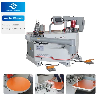  Máquina de bandas de borde KN-700-3 máquina automática de recorte de esquinas