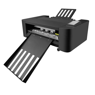  A3+ Cortador de etiqueta de hoja de múltiple alimentación automática de corte de contorno Máquina de troquelado Digital