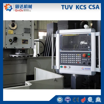  Gooda Machinery-Double mesa de trabajo para A&amp;B Piezas fresadora vertical (alta velocidad/Alta calidad/VM-8040NC)