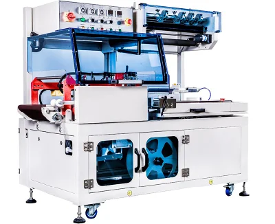 Completamente Automática de l estilo película Shrinkable caliente Máquina de embalaje (Vertical sellado y corte)