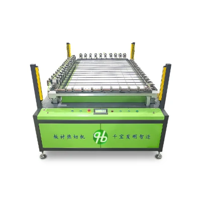  EPE PE totalmente automática Máquina de corte en caliente de hojas de espuma EPE caliente de espuma de poliestireno Máquina de corte de cuchilla cortadora de calor