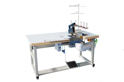  Máquina de coser y cortar tela de colchón