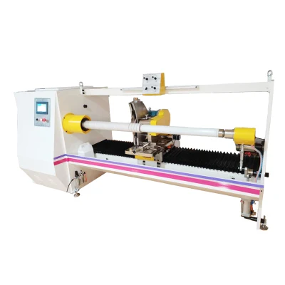  Película de cinta de rollo gigante industrial automática papel espuma tela Slitting Máquina de corte