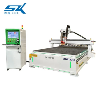 1325 1530 2040 Panel Compuesto de Aluminio Router CNC Máquina de corte para el procesamiento de los muebles de madera con cambiador de ATC