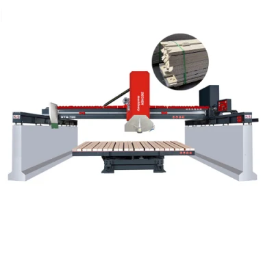  CNC Revovling granito el doble de espuma de las hojas de piedra de corte máquina Gangsaw