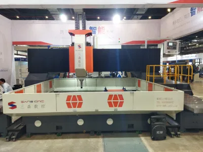  El PMD de alta velocidad móvil Gantry CNC Máquina de Perforación Vertical