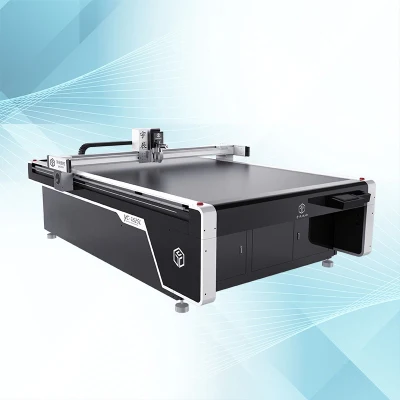  Yuchon Digital CNC Alimentación automática cuchillo oscilante tela Cuero Textil tela ropa ropa de goma esponja espuma Cortador de asientos cubiertas Precio