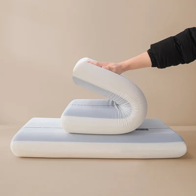  Hotel tela funda memoria espuma almohada dormir cama ajustable Ortopédico Cama comprimida