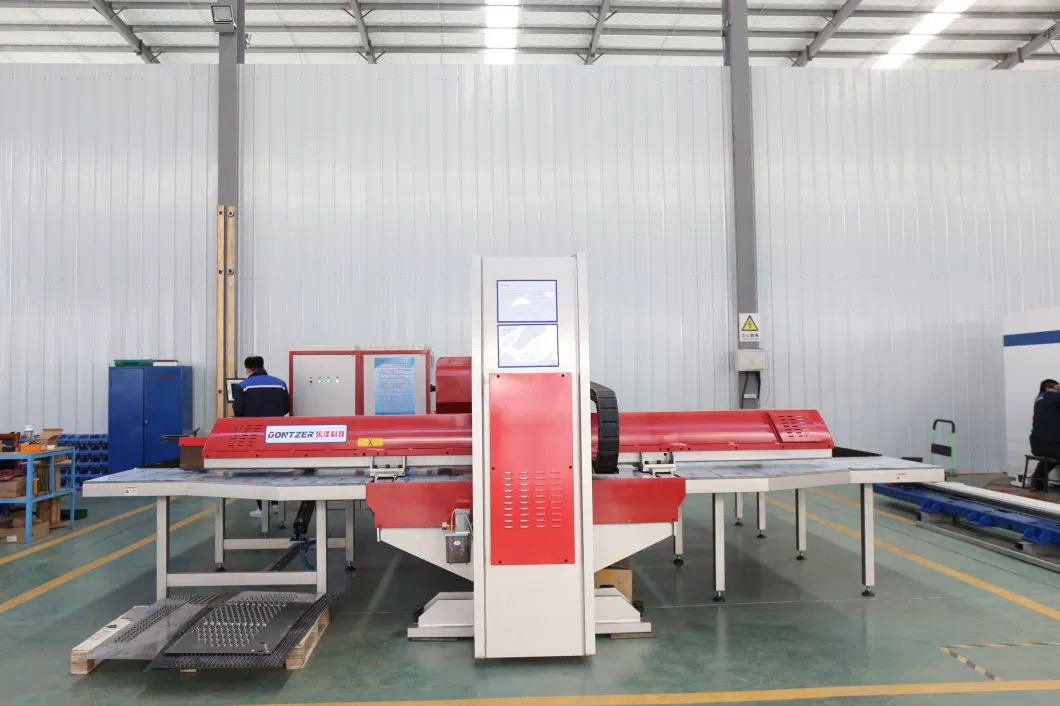 Continuous Punching Cutting Plate and Tube Stamping Stainless Steel Press Aluminum Hole Punch Press / CNC Turret/ CNC Perforating Metal Sheet Machine