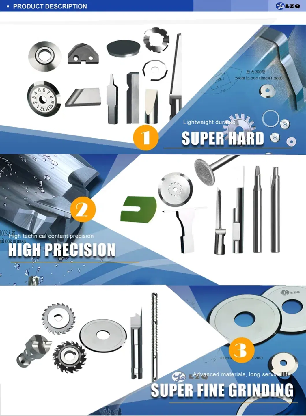 Cutters for Polyurethane Foam Q30hxxx0060 Q30hxxx0053