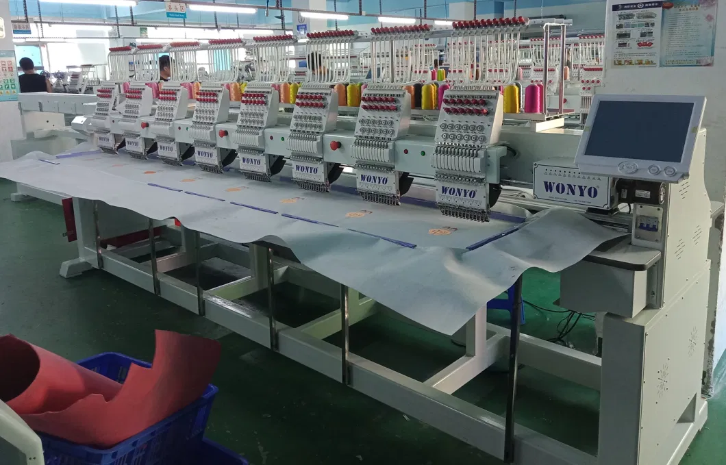 Quality 8 Head Embroidery Machine with Trimmer