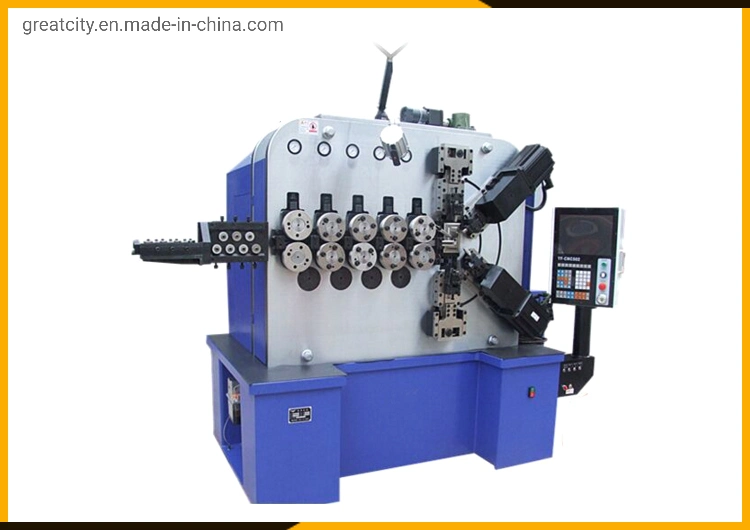 S-Shape Zigzag Sofa Spring Coiling Cutting Making Machine