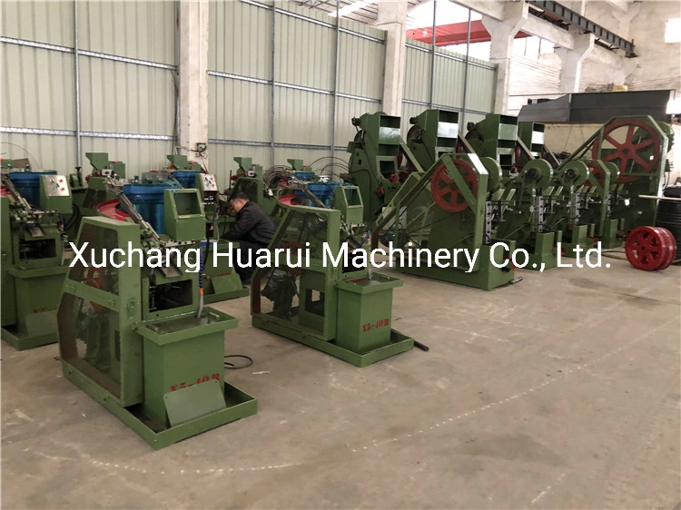 Automatic Vertical Thread Rolling Machine with Straightening, Punching, Thread Rolling and Cutting Function