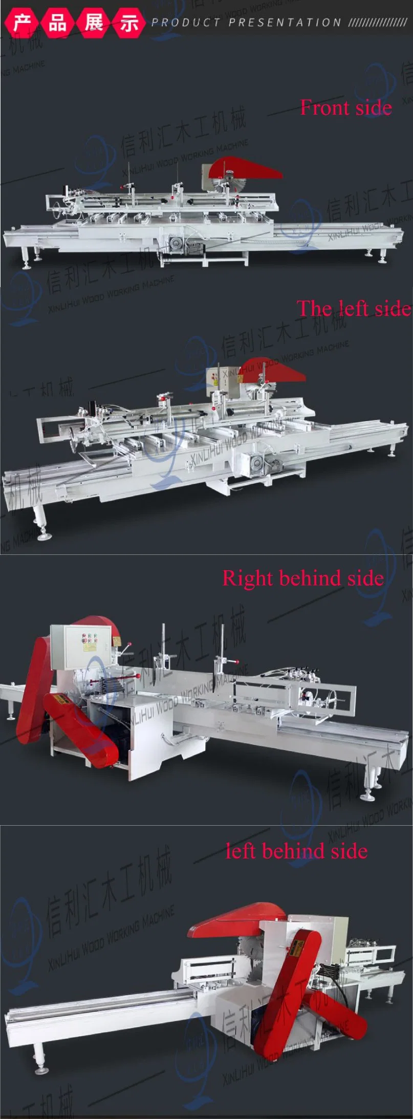 Automatic Manual Electric / Diesel Power Table Circular Saw Vertical Wood Log Cutting Class 1 Quality Median China Woodworking Machinery