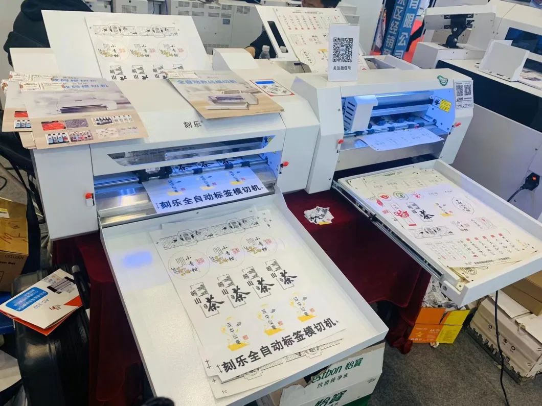 Small Quantity Order Label Cutter / After Print Machine /CNC Cutter Machine /Sheet Sticker Cutter / Die Sheet Cutter