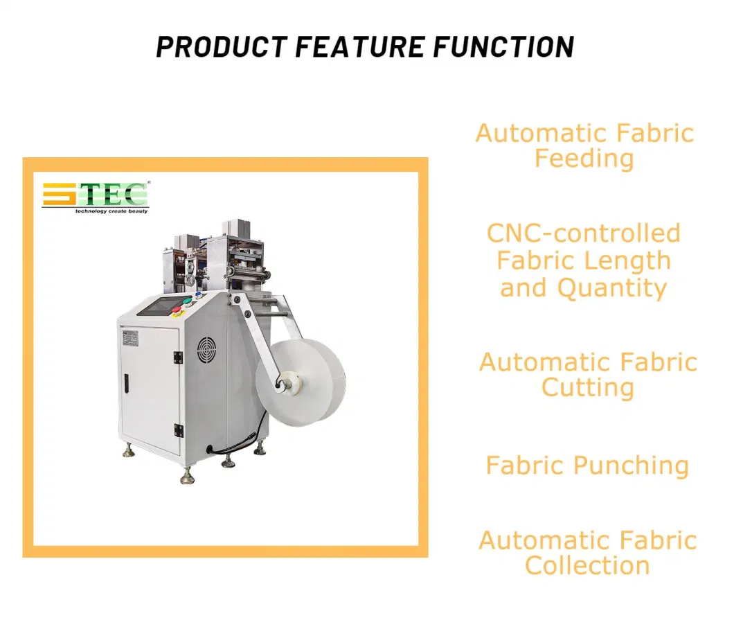 New Design Automatic Fabric Vertical Blind Vane Cutting Punching Professional Industrial Machine