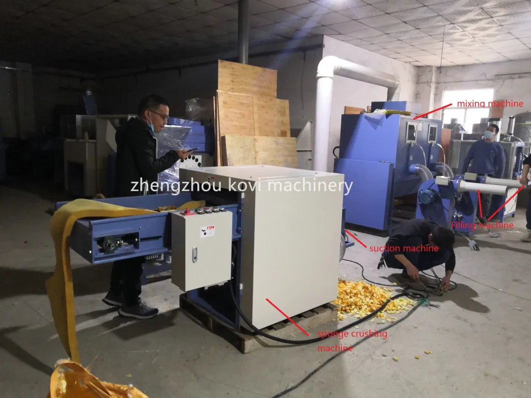 Sponge Crusher Crushing Machine Foam Cutting Machine