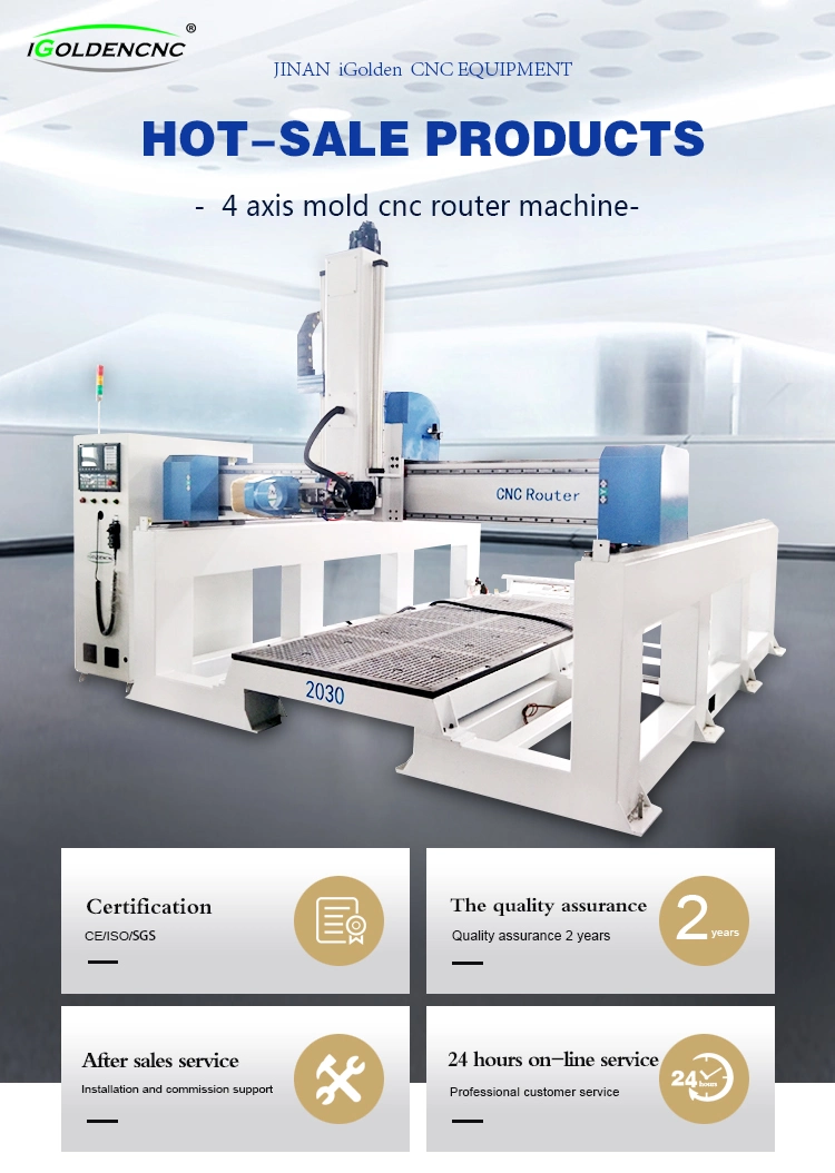 2030 CNC Router Rotary 4 Axis Vertical 3D CNC Foam Cutting Machine Sale in Kenya
