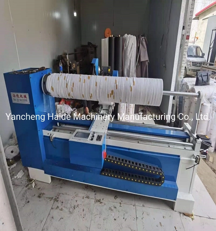Mattress Fabric Rolling Slitting and Cutting Machine