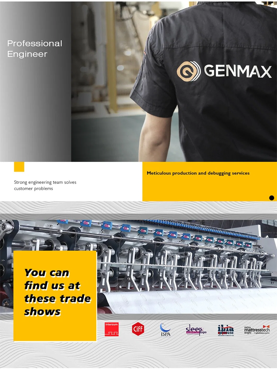 Genmax Ultrasonic Automatic Horizontal and Vertical Panel Cutting Machine