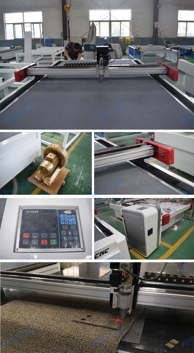 Factory Price Sofa Garments Bags Automatic Leather Fabric Oscillating Cutting Machine